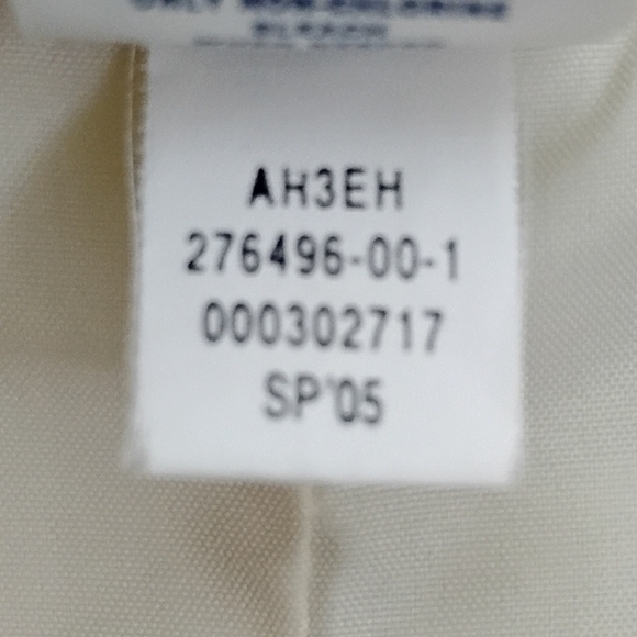 Vintage Y2K Old Navy Houndstooth Blazer XS Green White Lined 3-Button - Picture 8 of 9